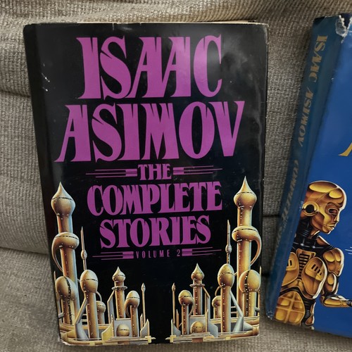 ISAAC ASIMOV Complete Stories Volumes 1 & 2 Hardcovers DJs Science Fiction SciFi - Picture 2 of 13