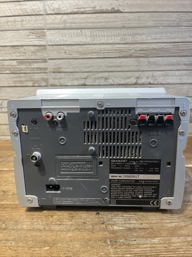 Sharp MD-MX10 MD COMPACT COMPONENT SYSTEM - Faulty Unit Only - Picture 6 of 7