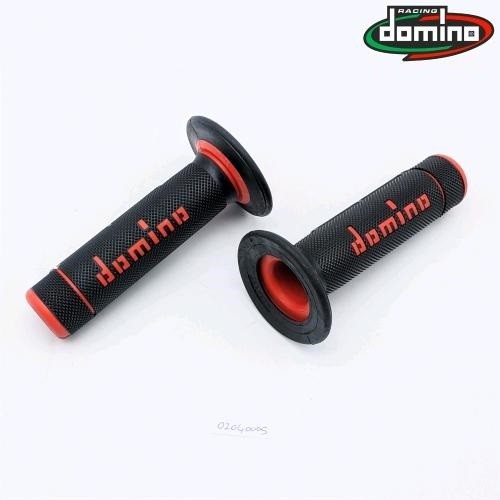 Coppia manopole in gomma universali per moto enduro/cross domino 02040005 - Picture 1 of 1