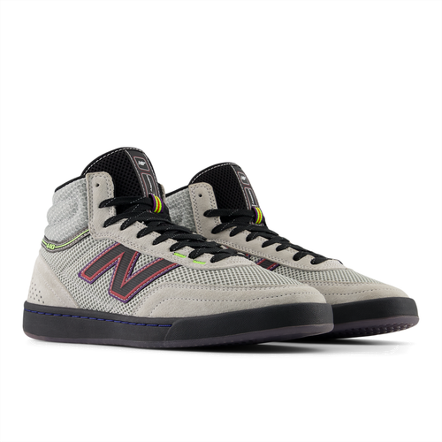 Zapatos New Balance Numeric Para Hombre Justin Henry 440 Alto V2 Gris Púrpura - Imagen 5 de 5
