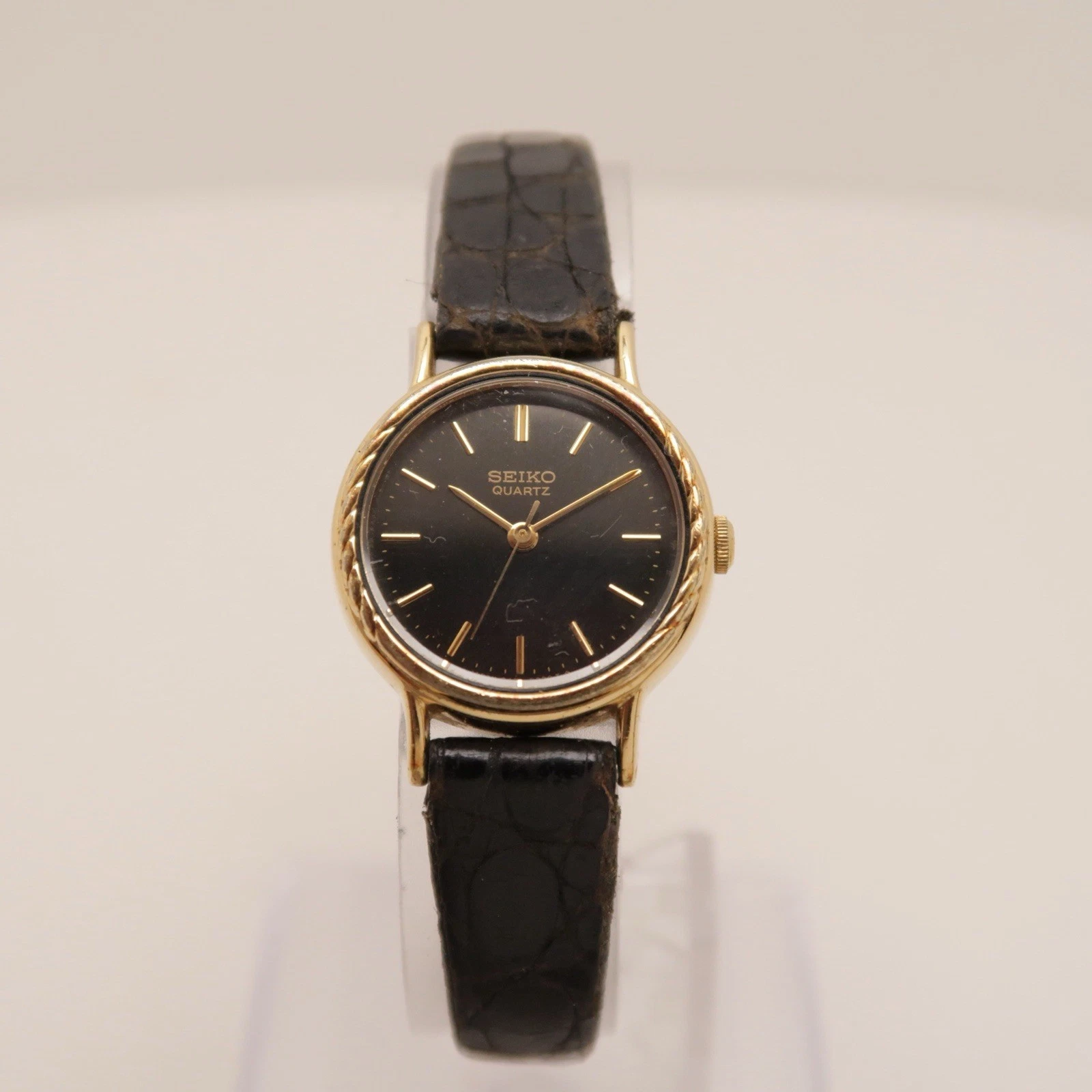 SEIKO 5421-0060 Gold Tone Analog Quartz Women Vintage Watch W326 *WORKING