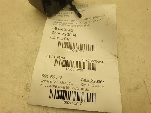 08-15 MÓDULO DE CONTROL SCION XB TPMS CHASIS MONTAJE ECM - Imagen 11 de 12