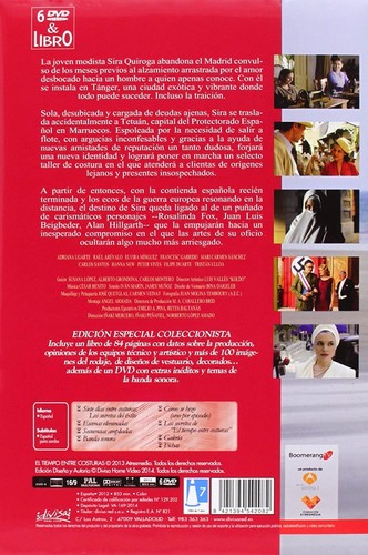 EL TIEMPO ENTRE COSTURAS: ED.COLECCIONISTA (DVD)+LIBRO - Imagen 2 de 3