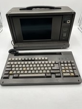 Vintage Collectible LCD PORTABLE COMPUTER With Keyboard/Read the Description