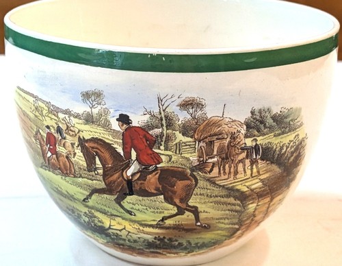 Vintage Snack Bowl Spode The Hunt Series Full Cry & Off to Draw 2/9265 Series - - Bild 3 von 8