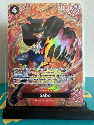 Sabo (P-105) (SP) P-105 Adventure on Kami's Island Foil for sale