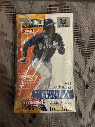 UPPER DECK COLLECTOR'S CHOICE 1998 SERIES 2 MAJOR LEAGUE BASEBALL SEALED BOX - Bild 1 von 6