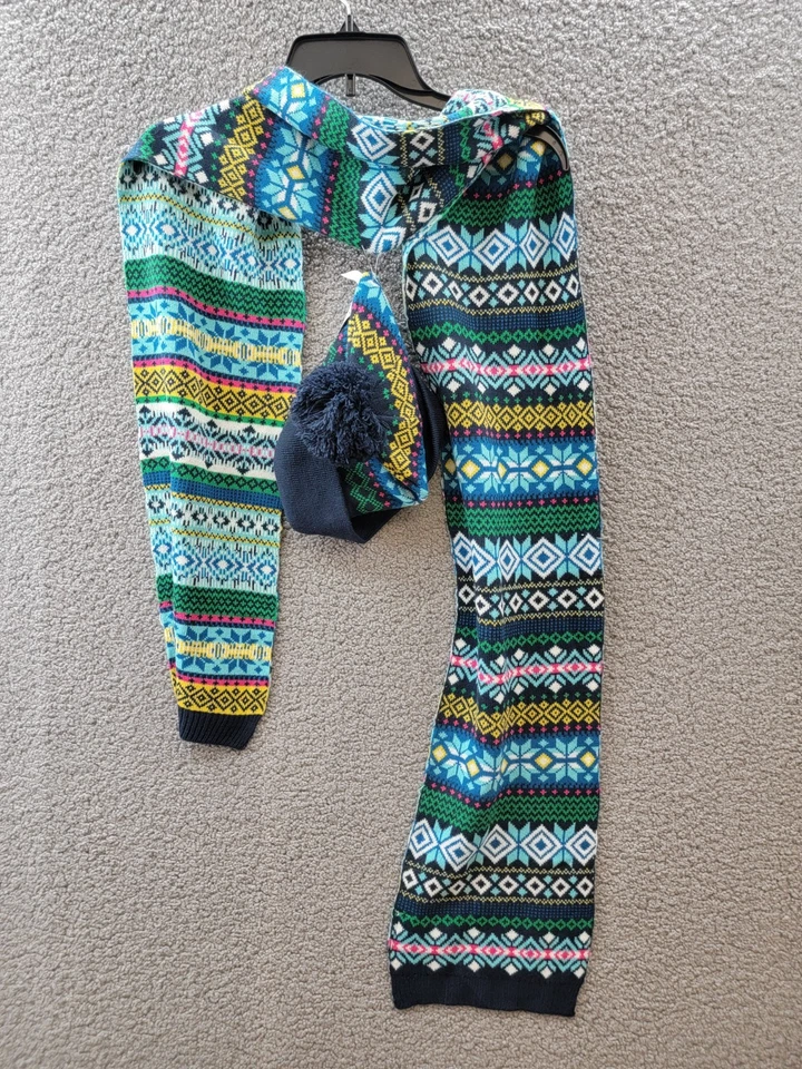Club Room Fair Isle Knit Scarf & Beanie Set Men's One Size Multicolored - Image 2 of 4