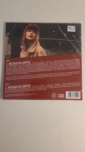 Taylor Swift Message In A Bottle Limited Edition Clear Vinyl - Picture 2 of 2