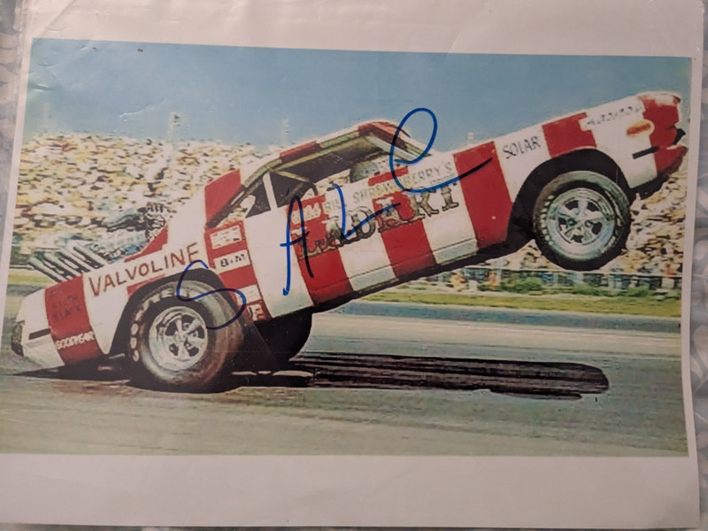 LA Dart wheel stand NHRA  8X10 Drag Racing