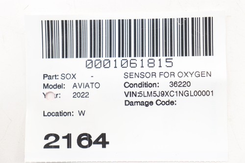 2020 - 2024 LINCOLN AVIATOR 3.0L FRONT LEFT EMISSION SYSTEM O2 OXYGEN SENSOR OEM - Bild 7 von 7