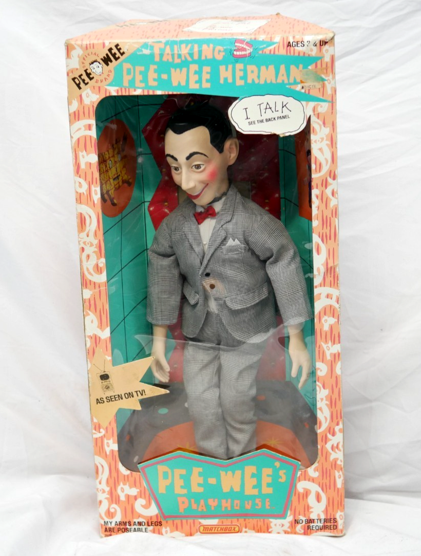 Matchbox Talking Pee-Wee Herman Action Figure for sale