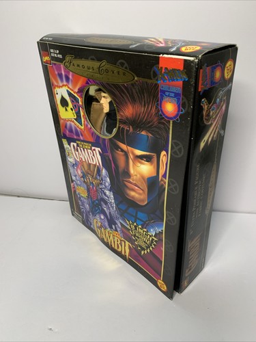 Marvel Comics Gambit Famous Covers Series 8" Action Figure Toy Biz 1999 - Picture 2 of 6