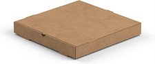 16" X 16" X 2" Kraft Corrugated Plain Bakery/Pizza Box - 50/Case