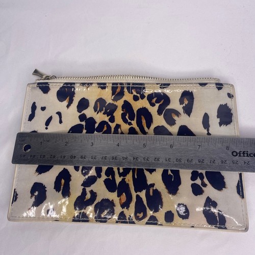 Kate Spade Glossy Black & Brown Leopard Print Wristlet - Pre-Owned - Picture 8 of 9