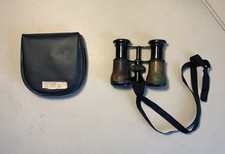 Chevalier Opticien Paris Antique Opera Glasses Field Binoculars W/ Case