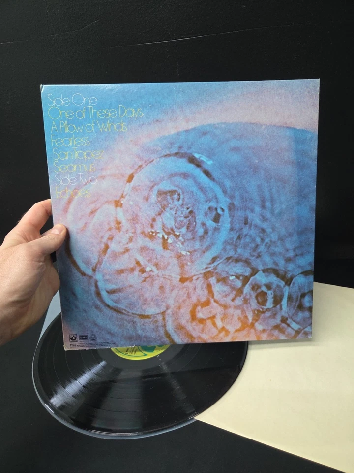 Pink Floyd Meddle Lp Vinyl 1971 1st 'Capitol Mastered' Press Gatefold EX/NM- - Image 3 of 4