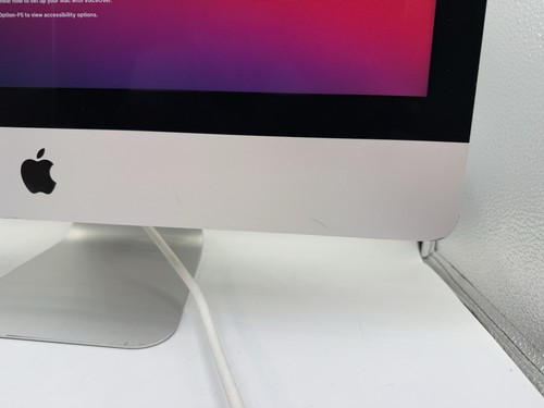 Apple iMac Mid 2014 21.5" A1418 Core i5 1.4GHz 8GB 500GB HDD | CHIP ON SCREEN! - Picture 4 of 16