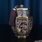 Large Capacity Tea Cans Green Black Tea Container Storage Can Tea Sealed Box