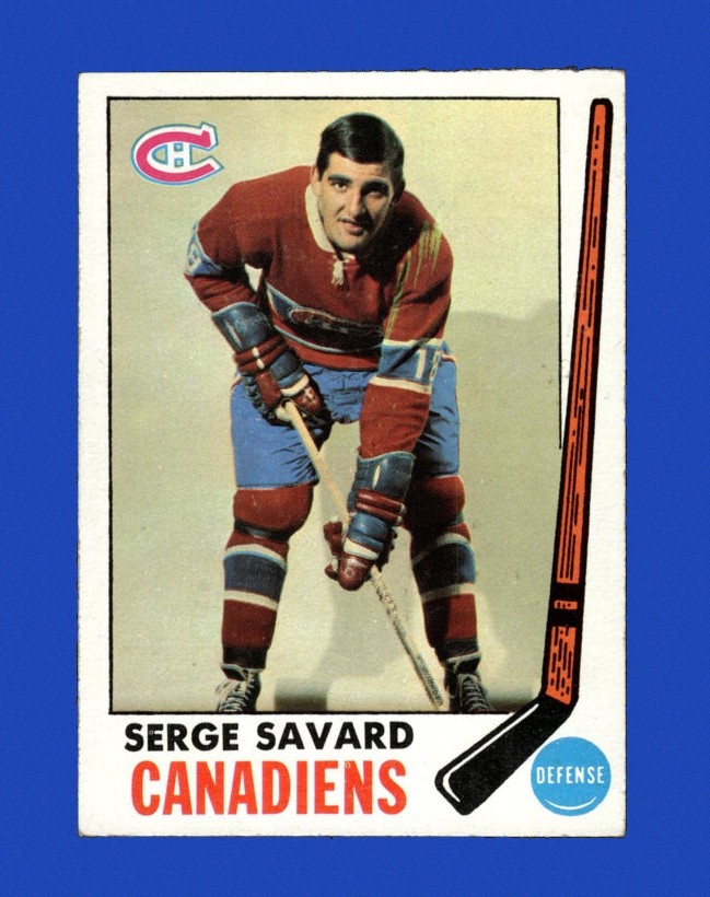 1969-70 Topps Set-Break #  4 Serge Savard EX-EXMINT *GMCARDS*