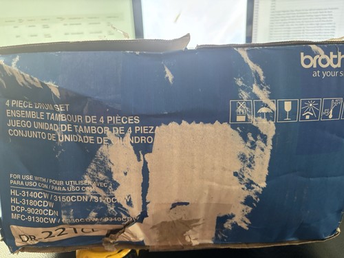 Neuf 4 PK authentique unité de batterie CL de remplacement pour imprimante Brother DR221CL envoi rapide - Photo 12/12