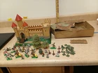 Marx Vintage Knights And Castle Playset 1960