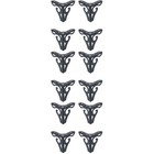 Set of 3 Metallfüße Metallfüsse Für Möbel Eisenmöbelbein Möbelfüße