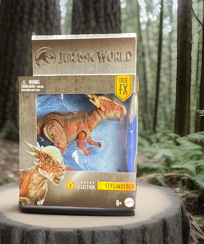 Jurassic World Park Hammond Collection Stygimoloch figure True FX Sealed Mattel - Picture 1 of 10