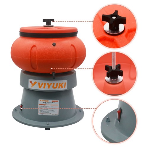 Electric 18LBS Vibratory Tumbler Bowl Tumbling Polishing Machine - Polishing ... - Picture 5 of 6