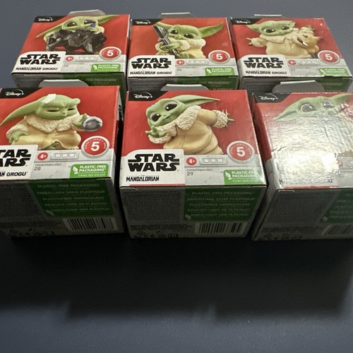 BABY YODA THE CHILD STAR WARS SERIES 5 MANDALORIAN BOUNTY COLLECTION GROGU SET 6 - Picture 7 of 14