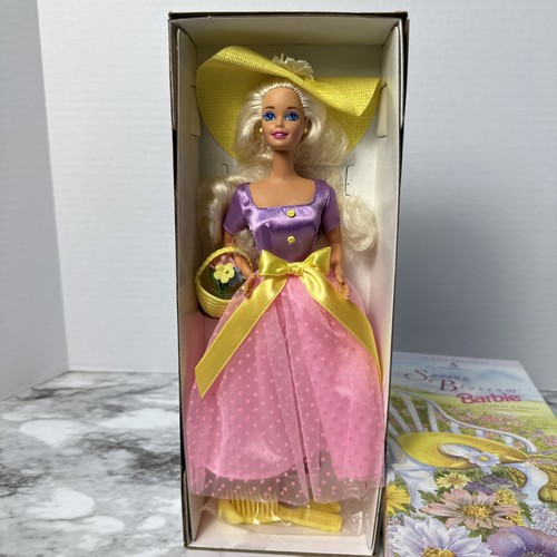 Avon Barbie Collection Spring Blossom Spring Petals Spring Tea Party 1-3 NIB - Picture 3 of 13