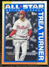2025 Topps Series 2 - Trea Turner - #90AS-9 - Phillies - Insert