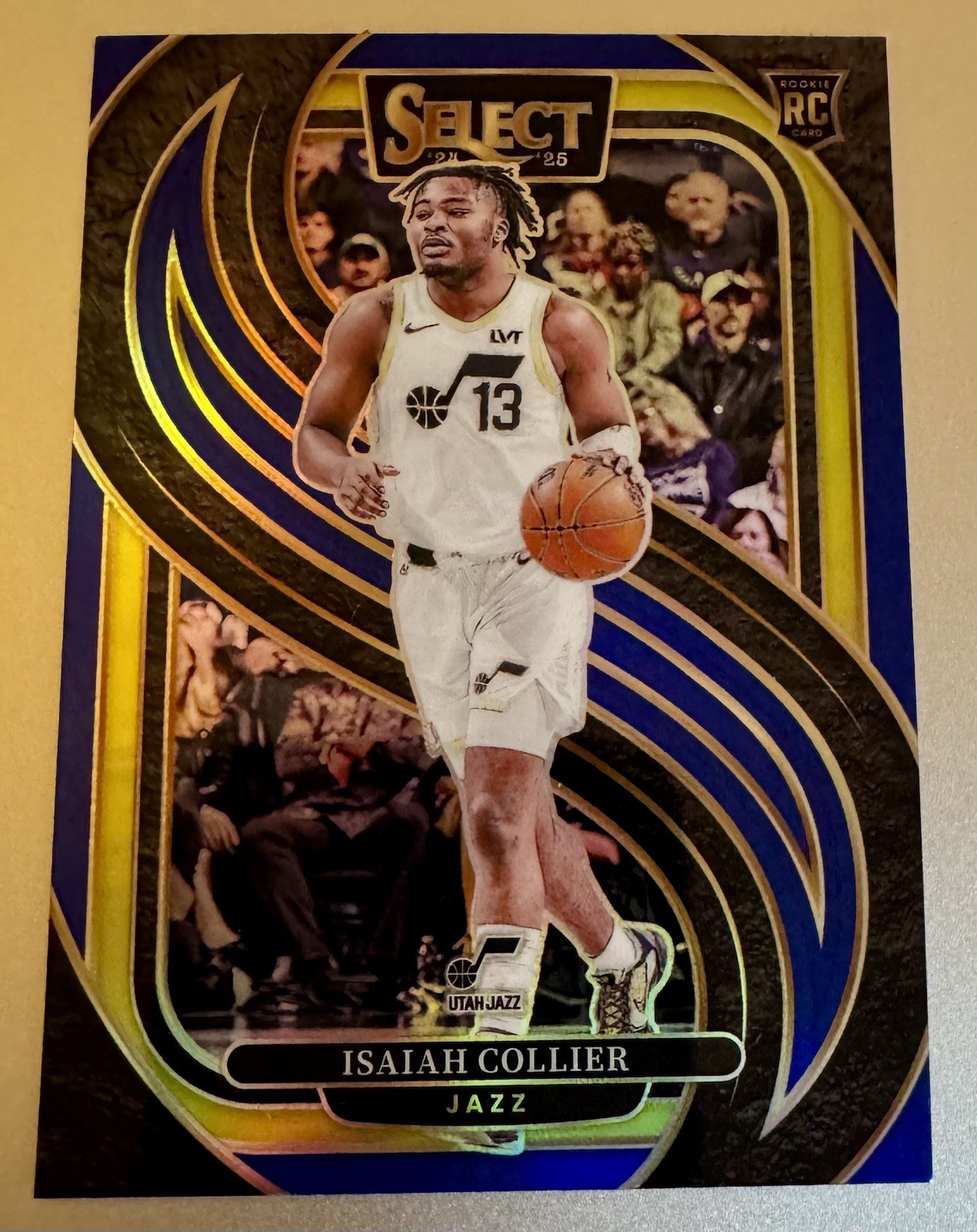 Isaiah Collier 2024-25 Panini Select Premier Level BLUE PRIZM  (RC) #178 Rookie