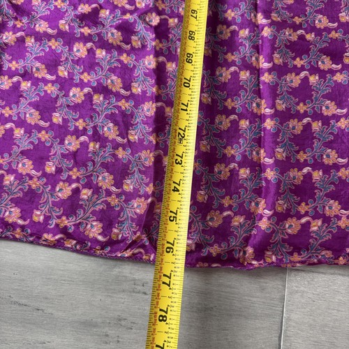 Bufanda envolvente de seda floral bohemia XXL Matta Traders - Imagen 5 de 7