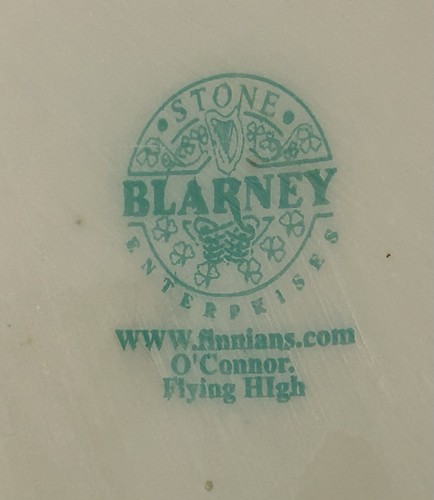 Blarney Stone Figure In Swing Irish Blessing O’Connor Flying High Blessing - Picture 9 of 9
