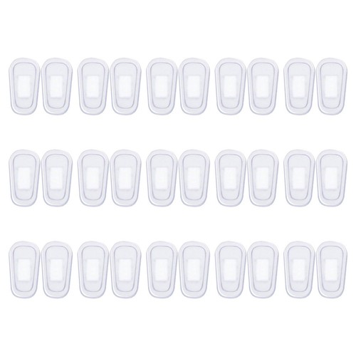 15 Paia Naselli Occhiali Silicone Naso Copri Occhiali Antiscivolo - Foto 6 di 9