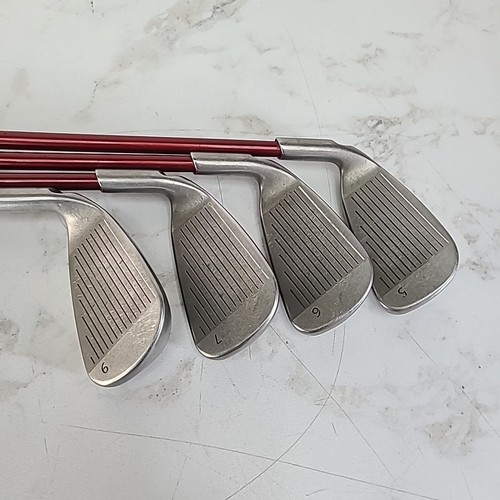 Ping G15 5 6 7 9 Irons Regular Flex RH Graphite Shafts Purple Dot Golf Clubs - Picture 3 of 7