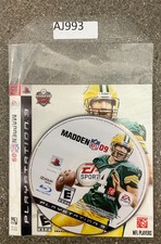 Madden NFL 09 (Sony PlayStation 3, 2008) No Case #AJ993
