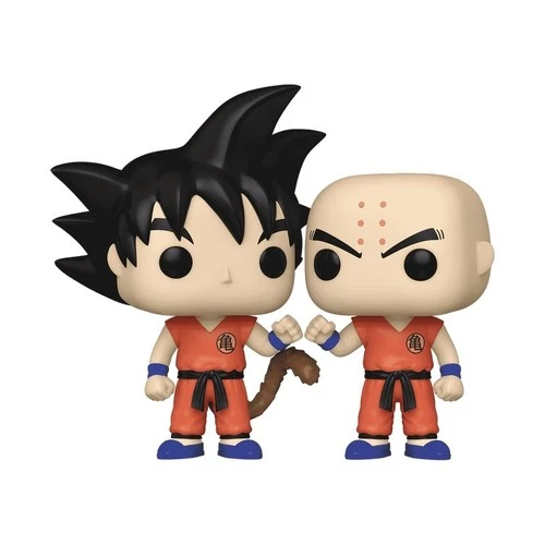 Funko Pop! Dragon Ball Goku & Krillin 2-Pack Anime Expo Exclusive New