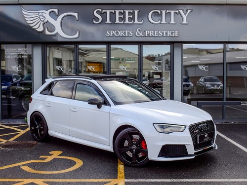 2016 Audi RS3 2.5 TFSI RS 3 Quattro 5dr S Tronic [Nav] HATCHBACK Petrol Automati