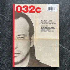 032c MAGAZINE _ HELMUT LANG _ 31st Issue 2016/17 RARE - excellent condition _ UK