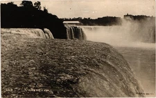 Niagara Falls New York RPPC Real Photo Postcard 1910s