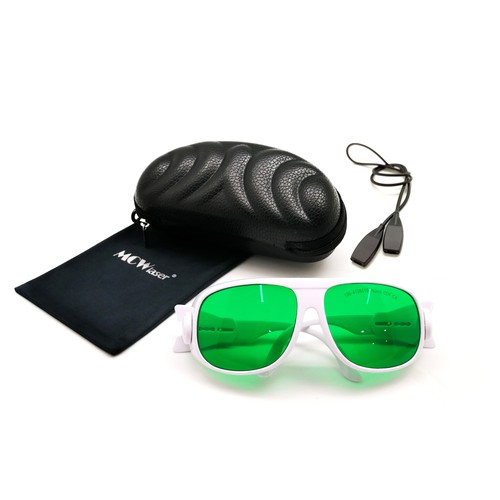 Gafas de seguridad láser 190-470 y 610-760 nm OD4+ CE - Imagen 15 de 34
