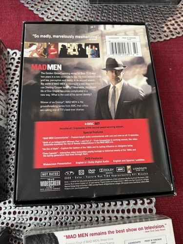 Mad Men DVD Serie Staffeln 1 2 3 4 gebraucht schöner Zustand - Bild 8 von 10