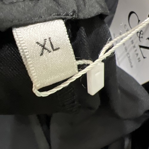 CZYINXIAN Damen Freizeithose hoher Bund weites Bein fließend Größe XL - Bild 10 von 12