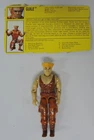 1993 GI JOE STREET FIGHTER 2 GUILE VEHICLE DRIVER V2 ACTION FIGURE W/FILE CARD