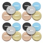 80 PCs Praktische Bluckplatten -Schweinebankdeckel robust