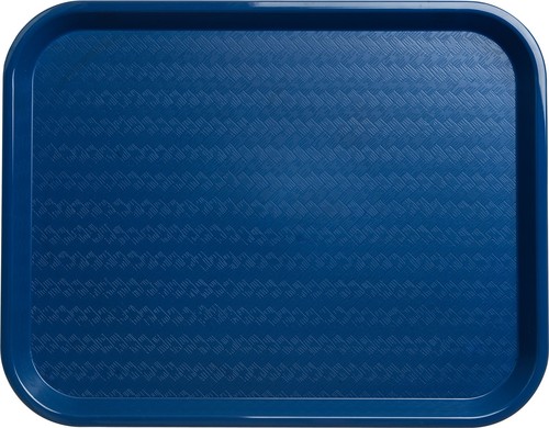 Cafe Fast Food Cafeteria Tray with Patterned Surface for Cafeterias, Fast Foo...