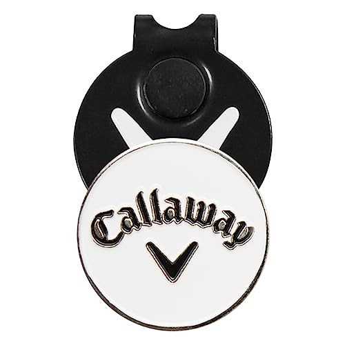 Callaway Hat Clip with Golf Marker Magnet WhiteJapan - Picture 1 of 3