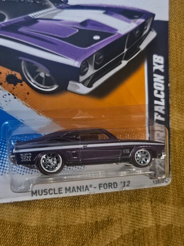 Hot Wheels 2012 Super Treasure Hunt '73 Ford Falcon XB on card - Picture 2 of 11